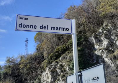 Largo Donne del Marmo a Carrara